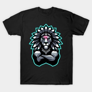 Lion illustration character design T-Shirt